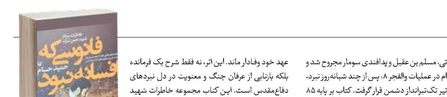 تازه‌ترین کتاب حمید حسام منتشر شد